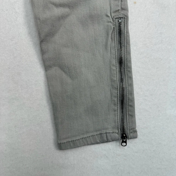 Dkny City Skinny Jeans Womens Size 2 Gray Wash Mid Rise Zipper Stretch - Picture 14 of 16